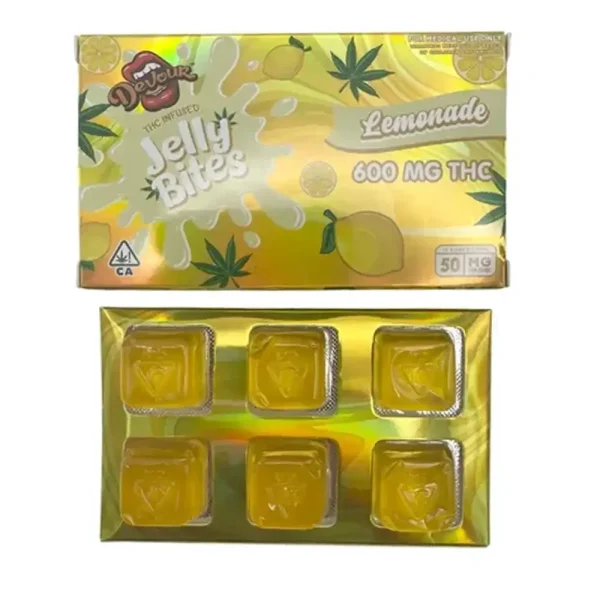 Devour Jelly Bites 600mg - Lemonade - Image 2