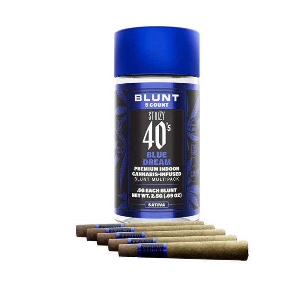 Stiiizy 40's Infused Blunts - Blue Dream - 2.5g 5 Pack