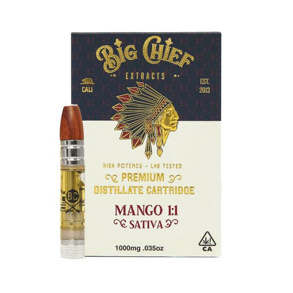 Big Chief 1g Carts - Mango