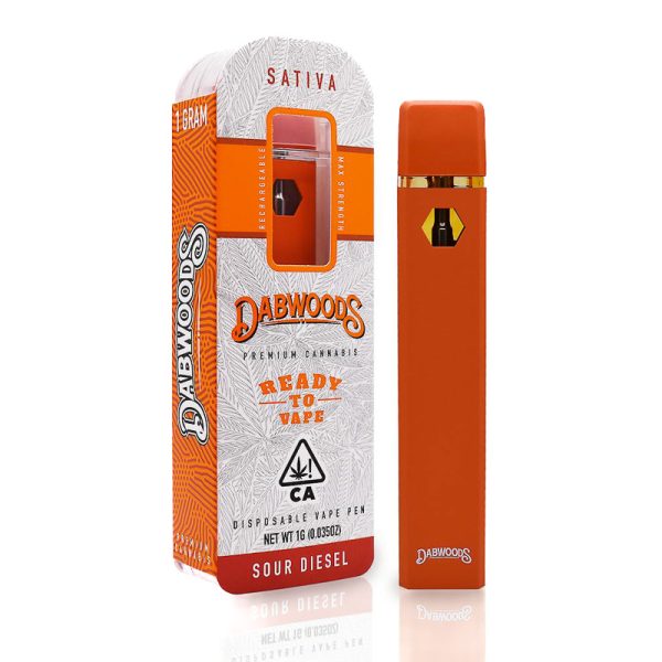 Dabwood 1g disposable - Sour Diesel