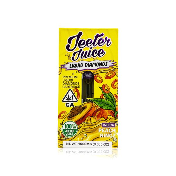 Jeeter Juice 1g Carts - Peach Ringz