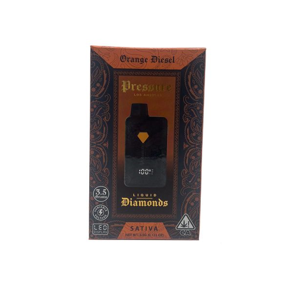 Pressure Liquid Diamonds Disposable (3.5g) - Orange Diesel