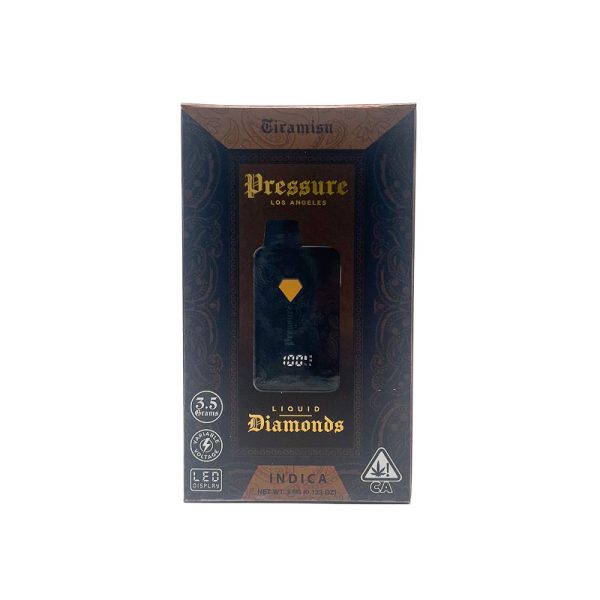 Pressure Liquid Diamonds Disposable (3.5g) - Tiramisu