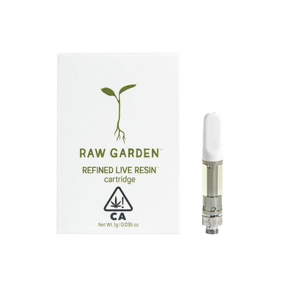 Raw Garden 1g Carts - Blueberry Cookies