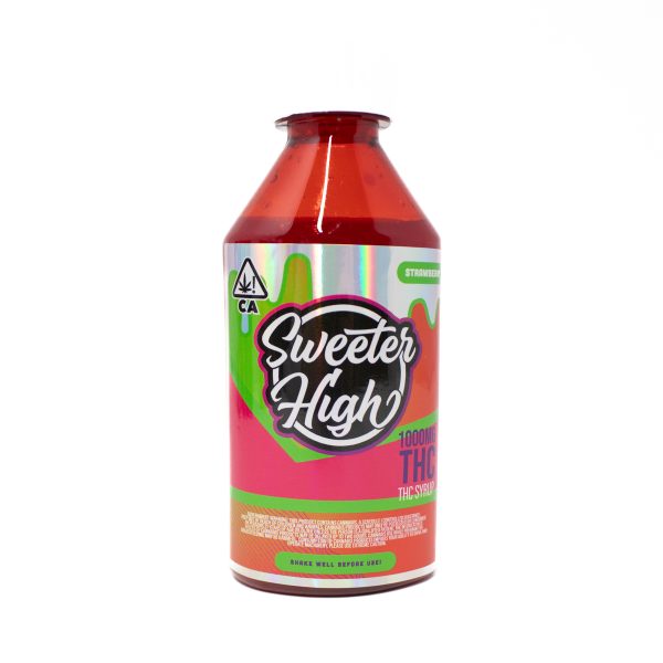 Sweeter High Syrup 1000mg - Strawberry