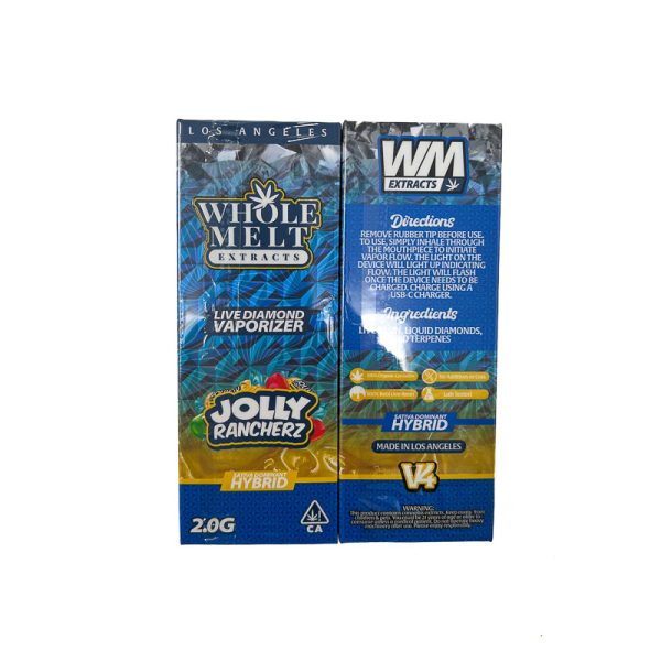 Whole Melts (2G) Live Diamond Disposable - Jolly Rancherz