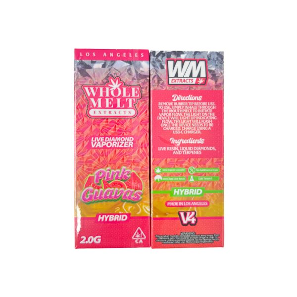 Whole Melts (2G) Live Diamond Disposable - Pink Guavas