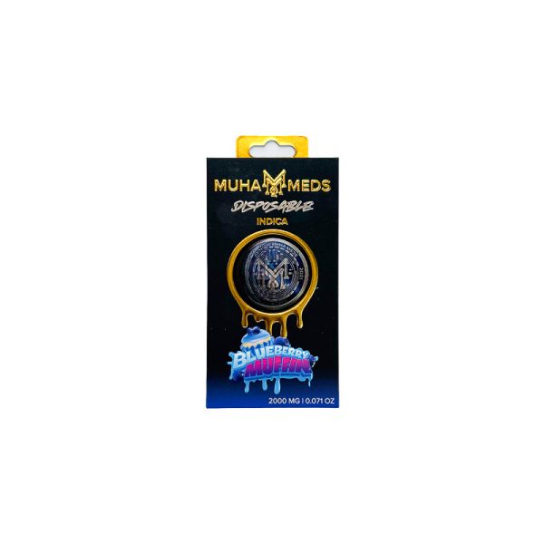 Muha Meds Disposable Vape (2g) - Blueberry Muffin