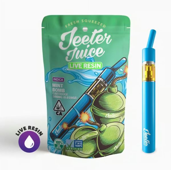 Jeeter Juice Live Resin 0.5g Disposable - Mintbomb