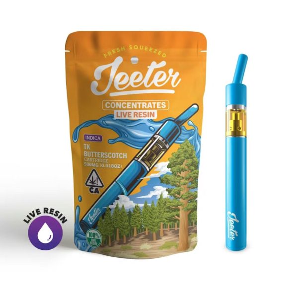 Jeeter Juice Live Resin 0.5g Disposable - TK Butterscotch