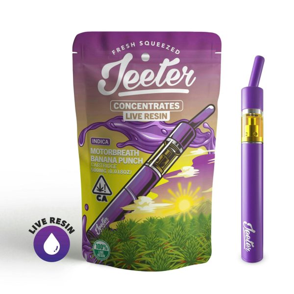 Jeeter Juice Live Resin 0.5g Disposable - Motor Breath Banana Punch