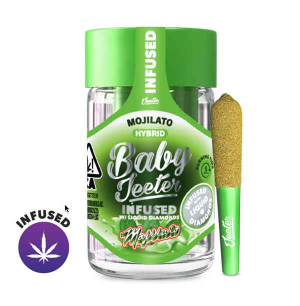 Baby Jeeter Pre-Roll - Mojilato – 2.5g 5 Pack