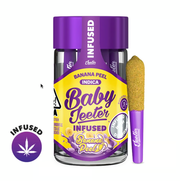 Baby Jeeter Pre-Roll - Banana Peel – 2.5g 5 Pack