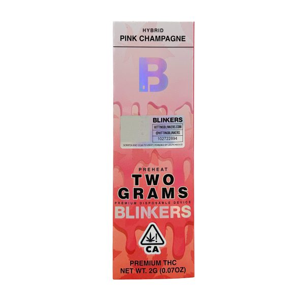 Blinkers Disposable Vapes (2G) - Pink Champagne - Image 2