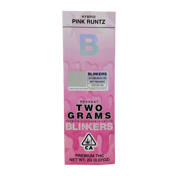 Blinkers Disposable Vapes (2G) - Pink Runtz