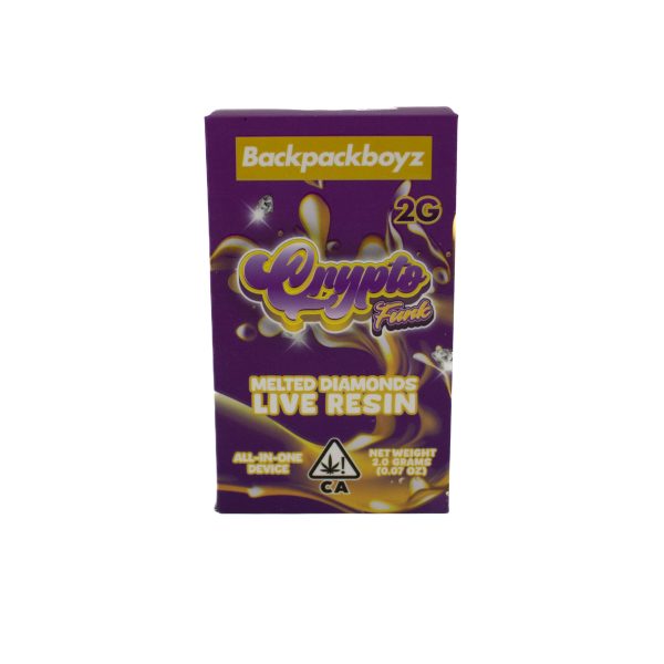 Backpackboyz Live Resin Disposable Vape (2G) - Crypto Funk