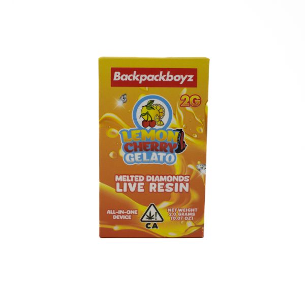 Backpackboyz Live Resin Disposable Vape (2G) - Lemon & Cherries