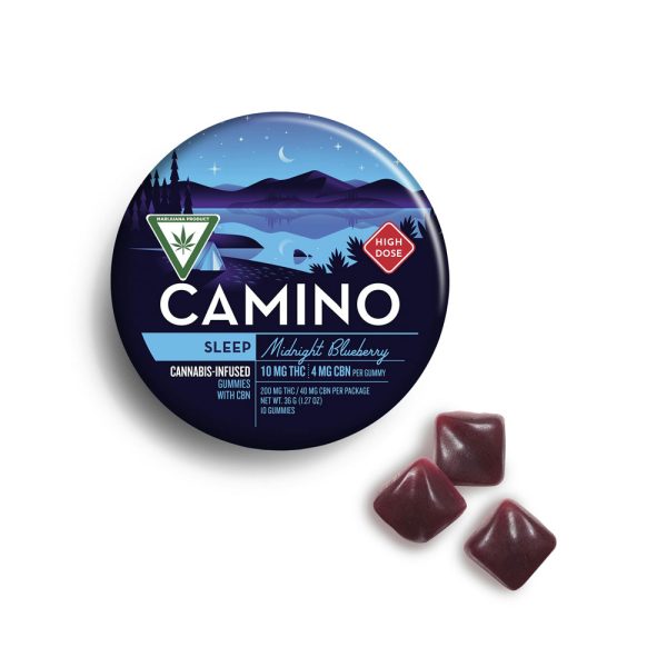 Camino Gummies 100MG - Midnight Blueberry