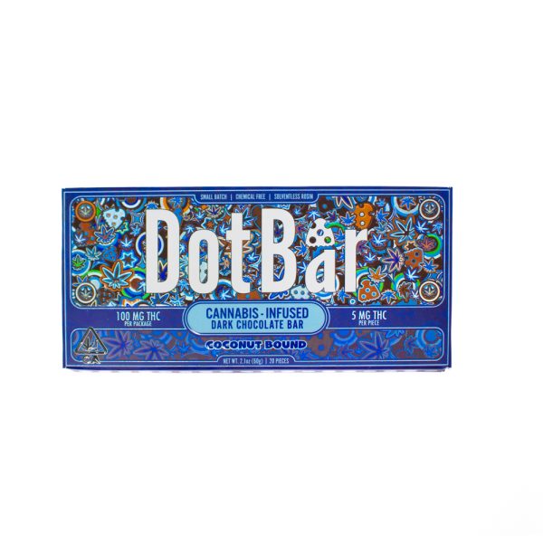 Dotbar Rosin Choco Bar (100mg) - Coconut Bound