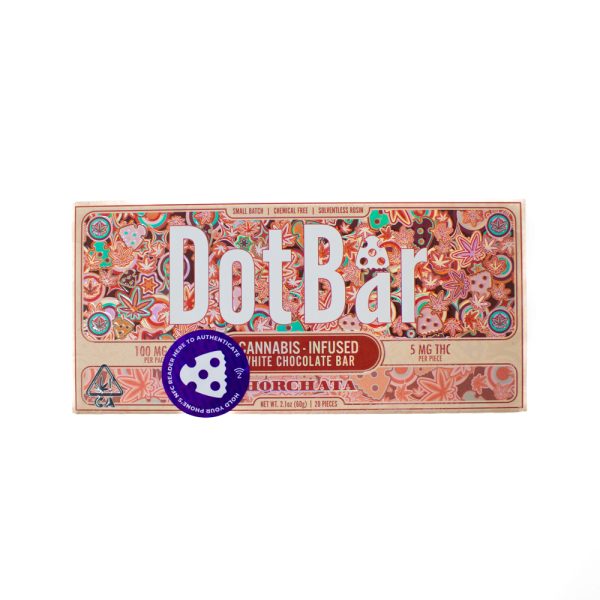 Dotbar Rosin Choco Bar (100mg) - Horchata