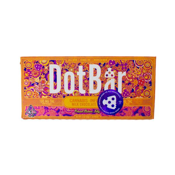 Dotbar Rosin Choco Bar (100mg) - Peanut Butter Jelly