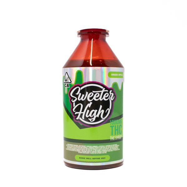 Sweeter High Syrup 1000mg - Green Apple