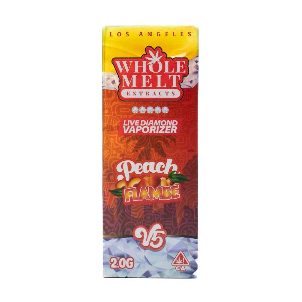 Whole Melts (2G) Live Diamond Disposable – Peach Flambe