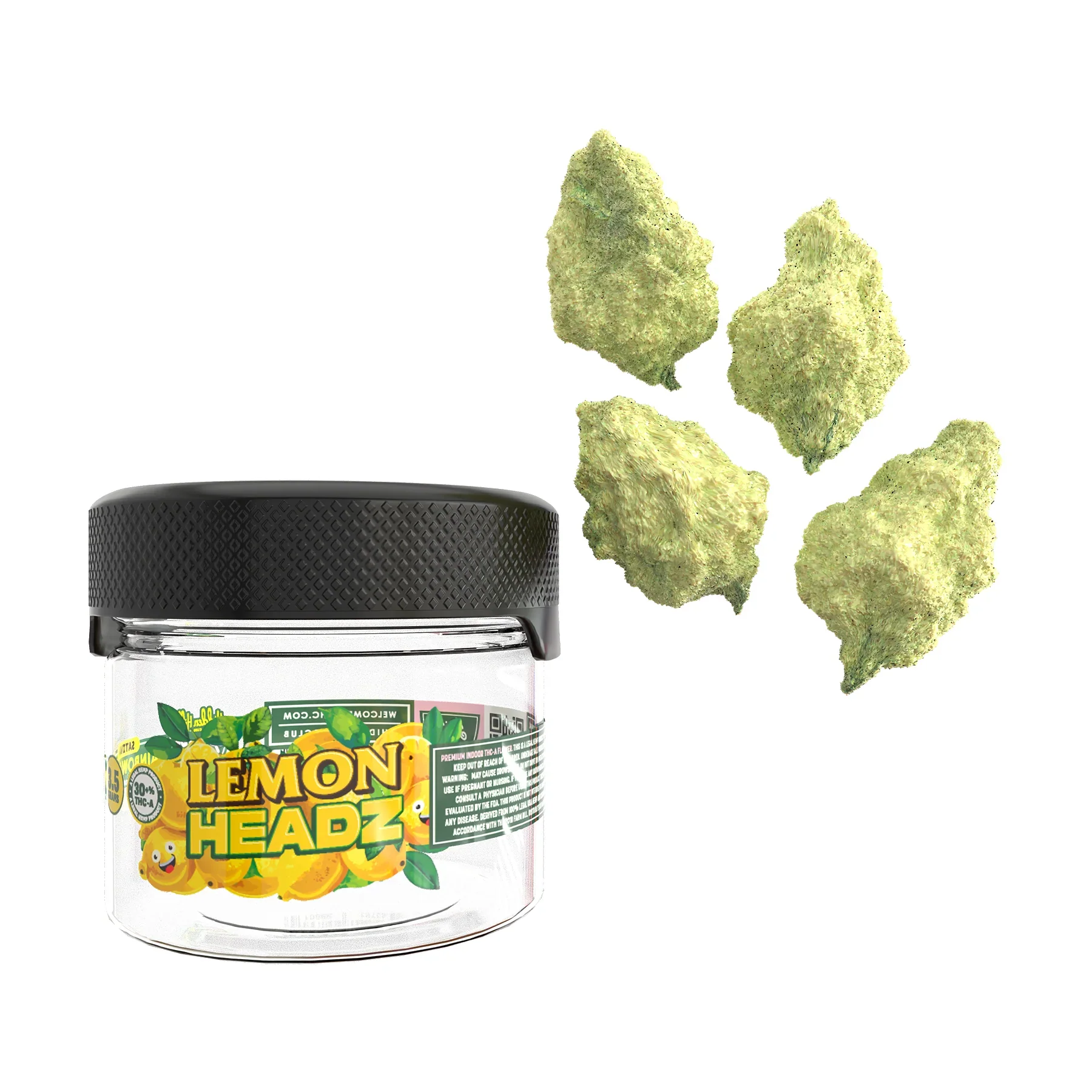 Hidden Hills - Rainbow Rocks - Lemon Headz 3.5G