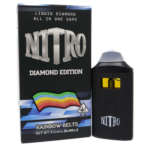 Nitro Diamond Disposable (3g) - Rainbow Belts