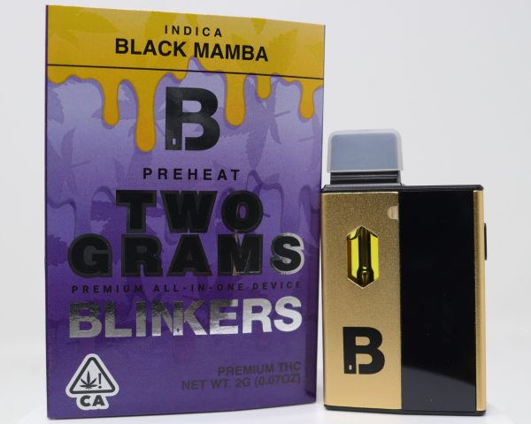 Blinkers 2g Disposable - Black Mamba