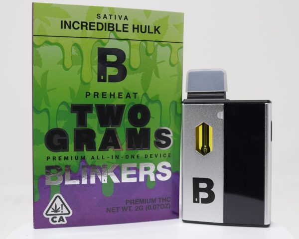Blinkers 2g Disposable - Incredible Hulk