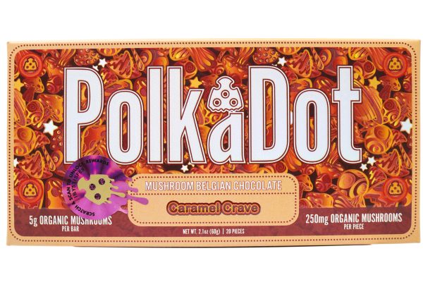 Polka Dots Magic Chocolate (5g) - Caramel Crave