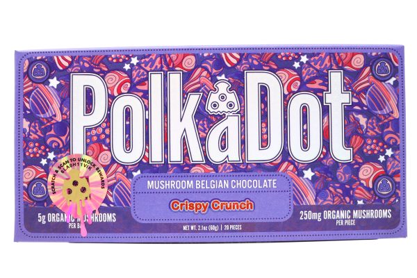 Polka Dots Magic Chocolate (5g) - Crispy Crunch