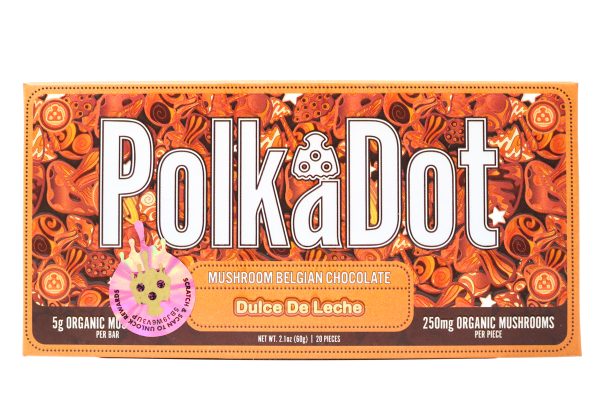 Polka Dots Magic Chocolate (5g) - Dulce De Leche