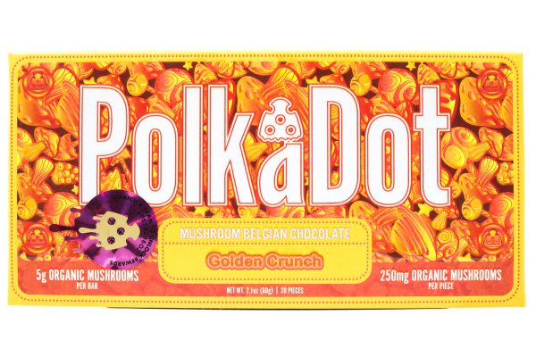 Polka Dots Magic Chocolate (5g) - Golden Crunch