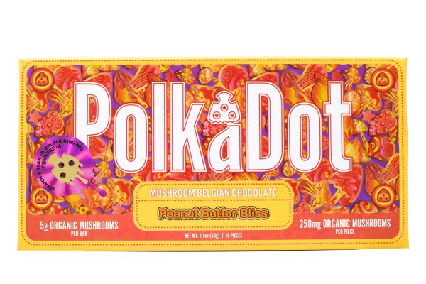 Polka Dots Magic Chocolate (5g) - Peanut Butter Bliss