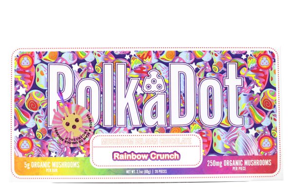 Polka Dots Magic Chocolate (5g) - Rainbow Crunch
