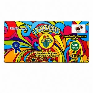 Psillys Premium Belgium Chocolate (4g) - Dark Chocolate
