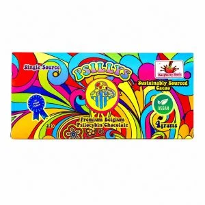 Psillys Premium Belgium Chocolate (4g) - Raspberry Dark