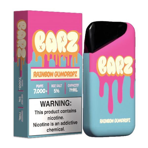 Bars Nicotine Vape - Rainbow Gumdropz