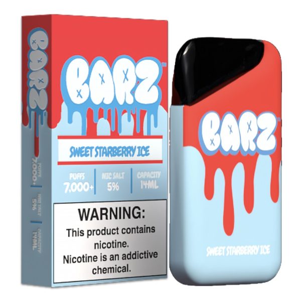 Bars Nicotine Vape - Sweet Strawberry Ice