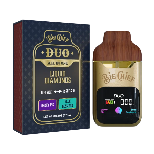 Big Chief Duo All in One 2g - Berry Pie & Blue Gushers