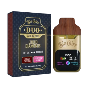 Big Chief Duo All in One 2g - Frozen Cherries & Raspberry Parfait