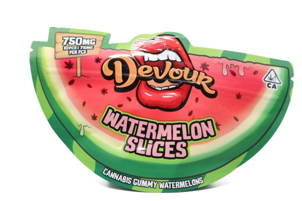 Devour Edibles (750mg) - Watermelon Slices