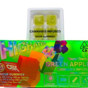 Highatus Gummies (100mg) - Green Apple