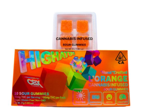 Highatus Gummies (100mg) - L'Orange