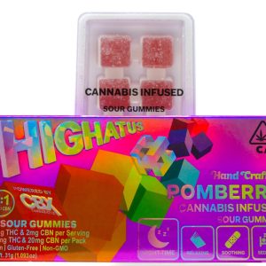 Highatus Gummies (100mg) - Pomberry