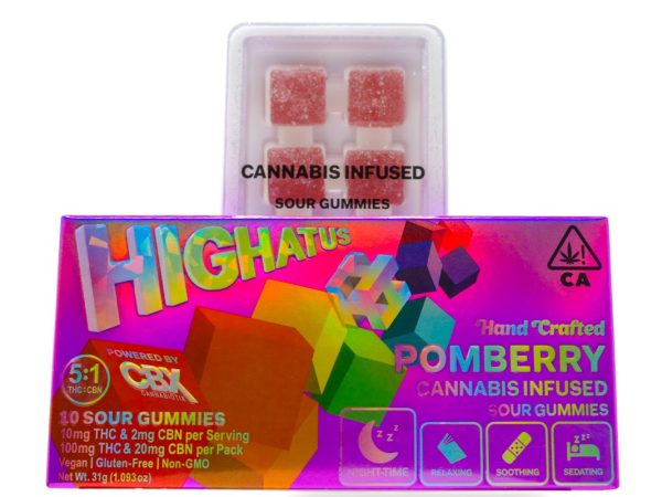 Highatus Gummies (100mg) - Pomberry