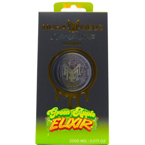 Muha Meds Disposable (2g) - Green Apple Elixir