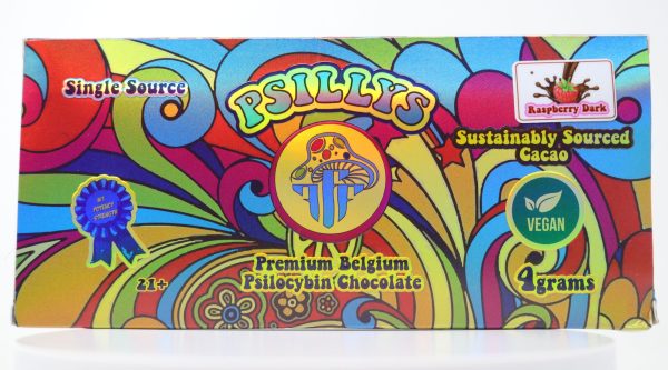 Psillys Premium Belgium Chocolate (4g) - Raspberry Dark
